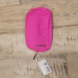 Lululemon Mini Belt Bag Sonic Pink/Red Merlot Color